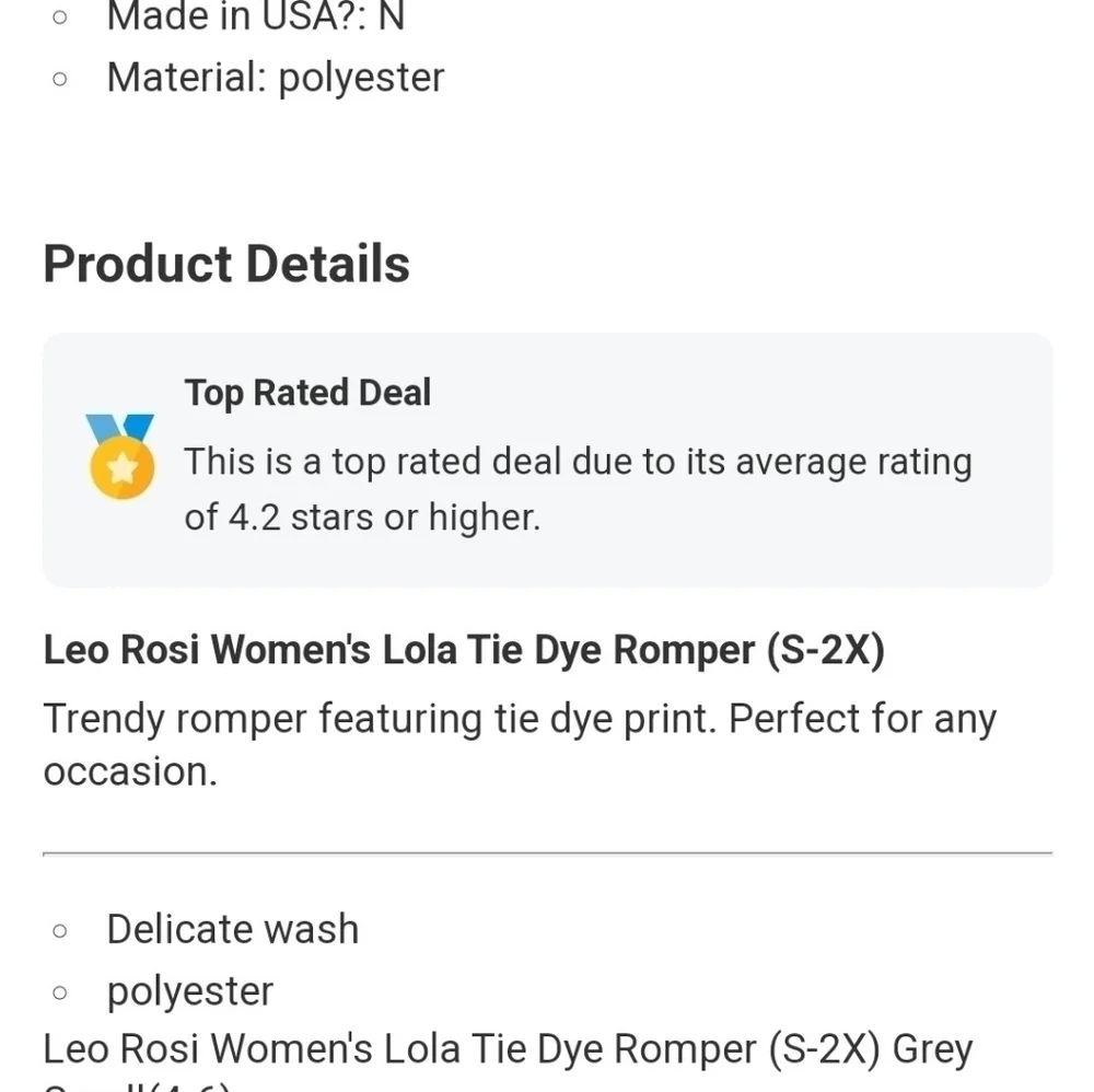 🌶 NWT ROSI LOLA ROMPER - Picture 2 of 4